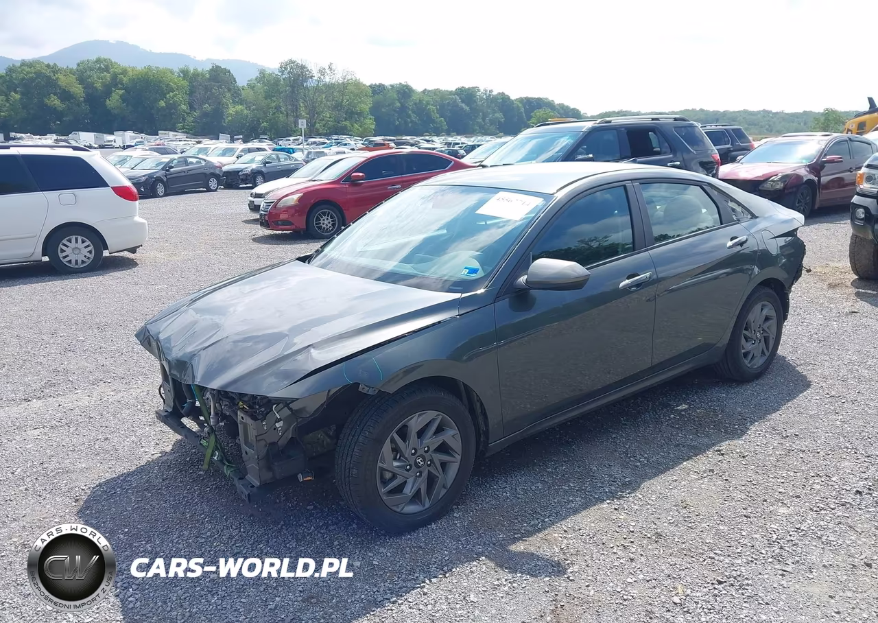 2024 Hyundai Elantra Sel VIN:KMHLM4DG1RU656869 - 2
