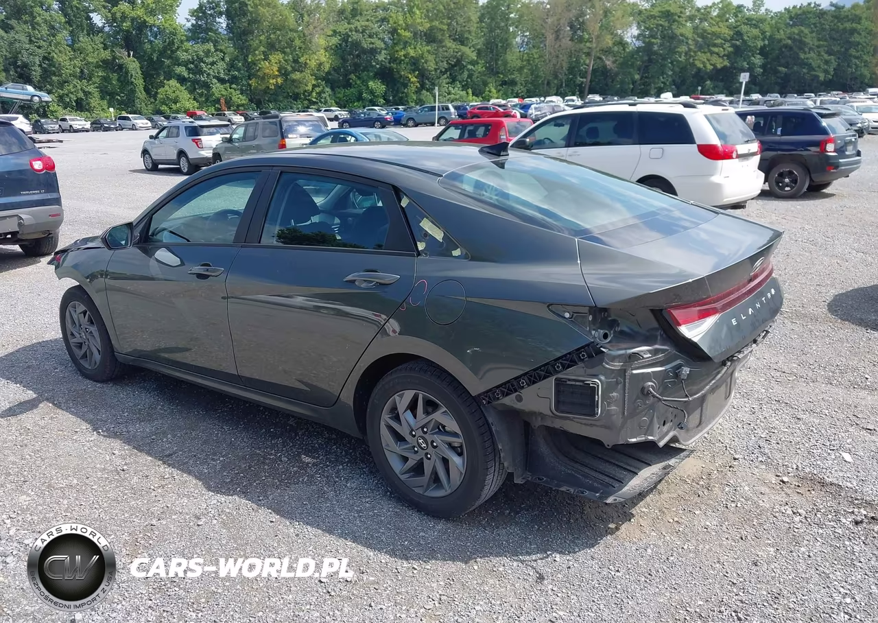 2024 Hyundai Elantra Sel VIN:KMHLM4DG1RU656869 - 3