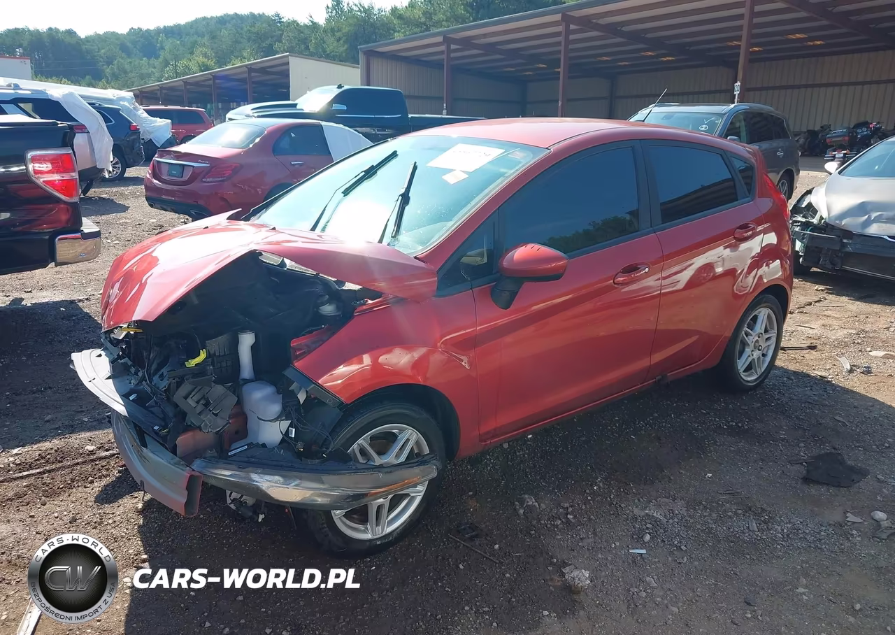 2019 Ford Fiesta Se VIN:3FADP4EJXKM118519 - 2
