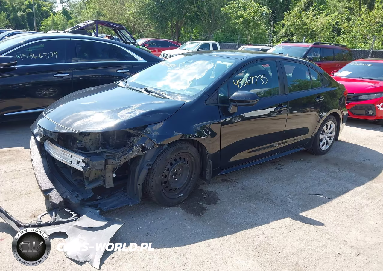 2021 Toyota Corolla Le VIN:5YFEPMAE8MP163056 - 2