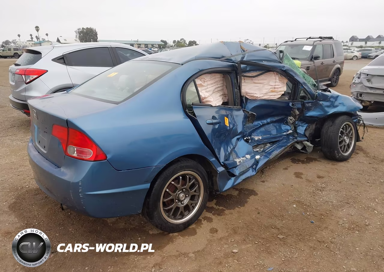 2006 Honda Civic Lx VIN:1HGFA16546L049727 - 4