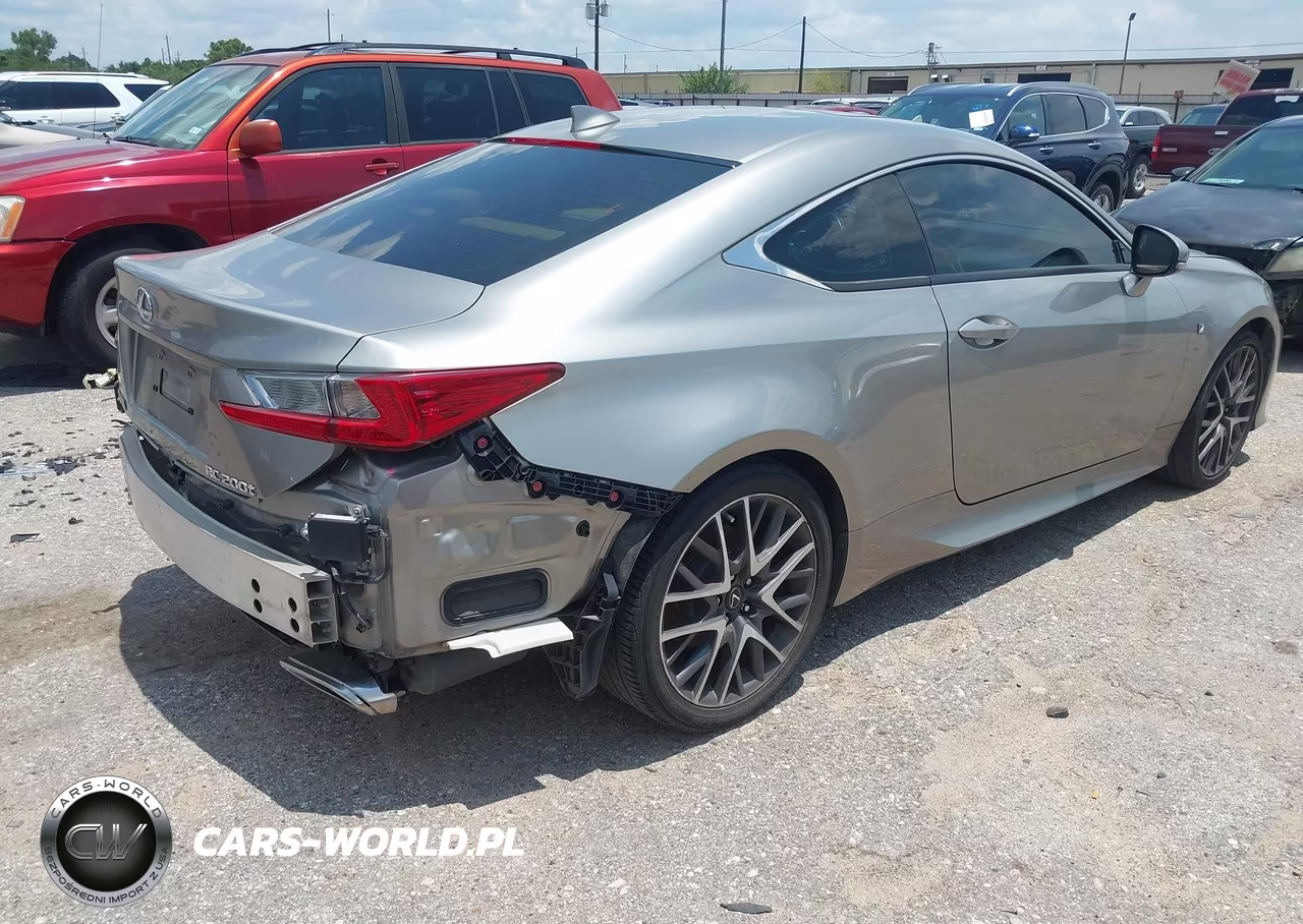 2016 Lexus Rc 200T VIN:JTHHA5BC9G5003933 - 4