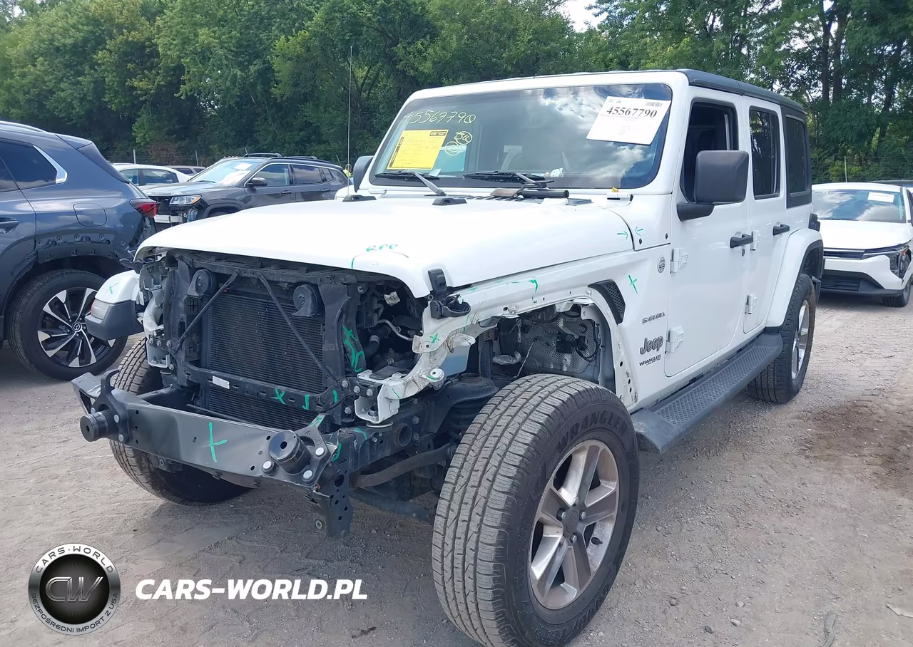 2020 Jeep Wrangler Unlimited Sahara VIN:1C4HJXEN7LW172282 - 2