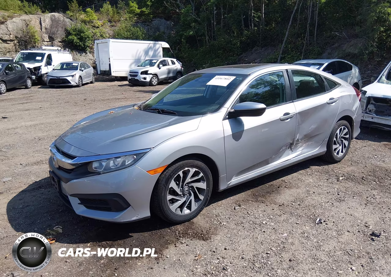 2018 Honda Civic Ex VIN:19XFC2F7XJE202466 - 2