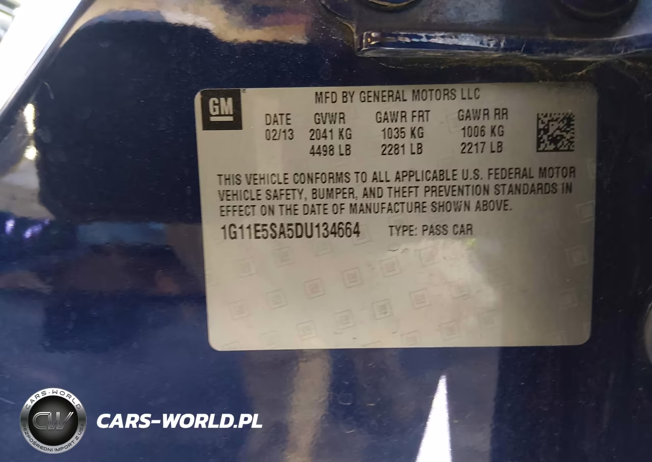 2013 Chevrolet Malibu 2Lt VIN:1G11E5SA5DU134664 - 9