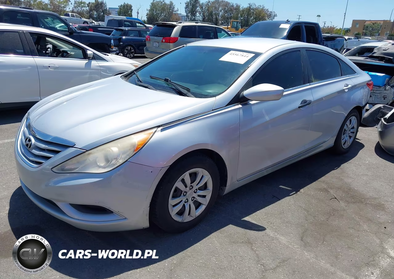 2013 Hyundai Sonata Gls VIN:5NPEB4AC2DH546467 - 2