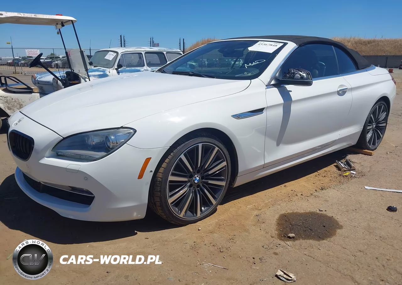 2012 BMW 650I VIN:WBALZ3C57CC397797 - 2