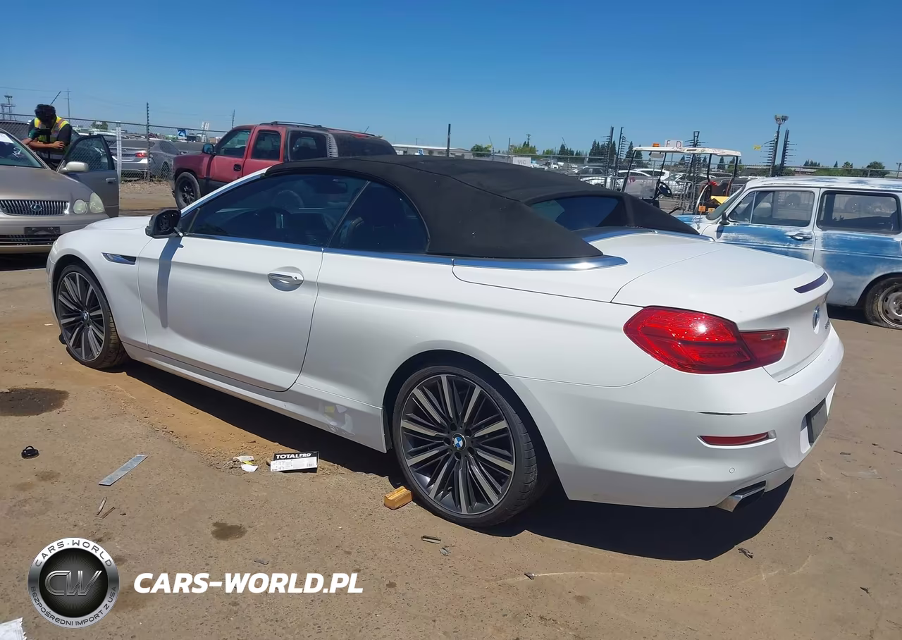 2012 BMW 650I VIN:WBALZ3C57CC397797 - 3
