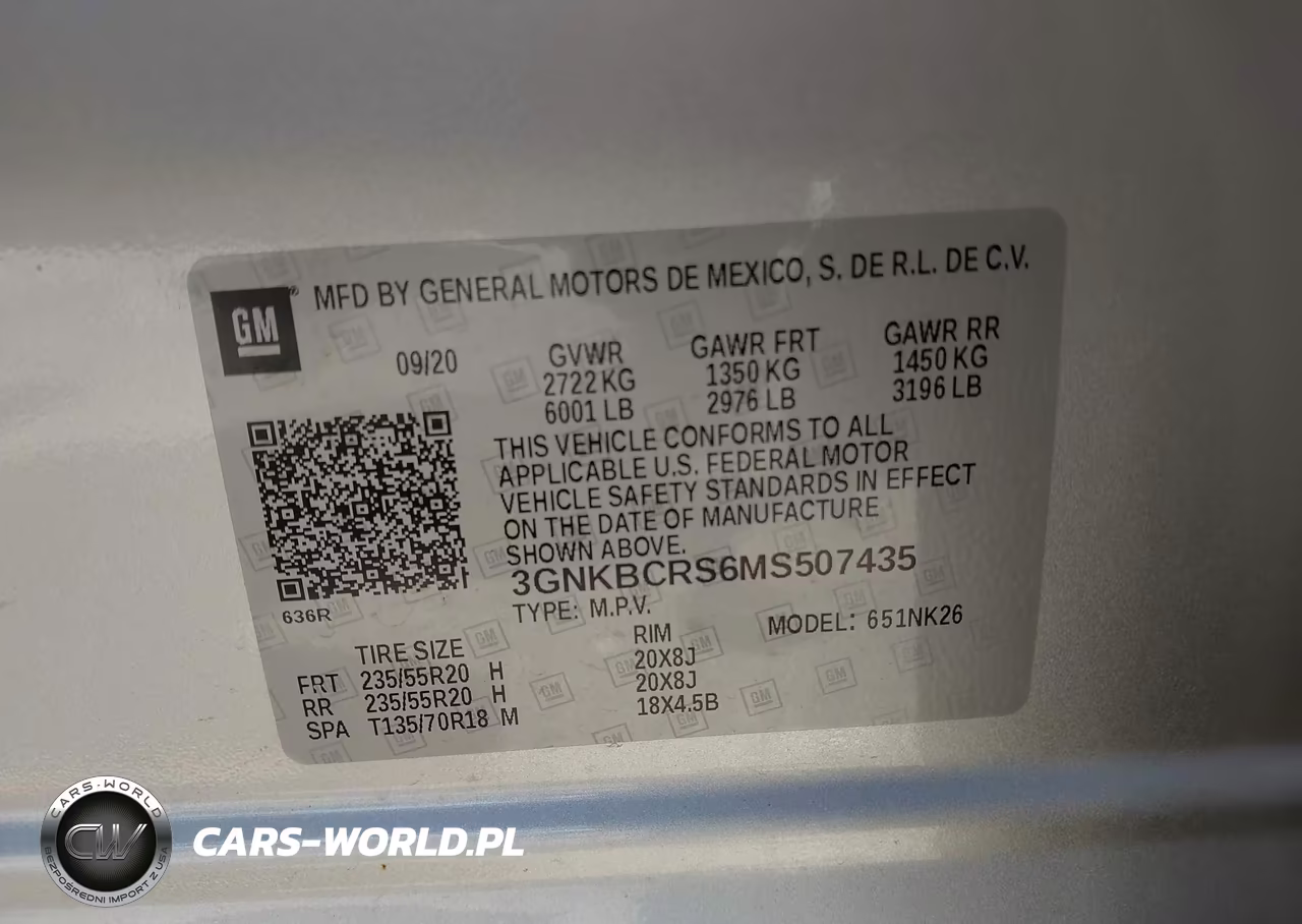 2021 Chevrolet Blazer Fwd 2Lt VIN:3GNKBCRS6MS507435 - 9