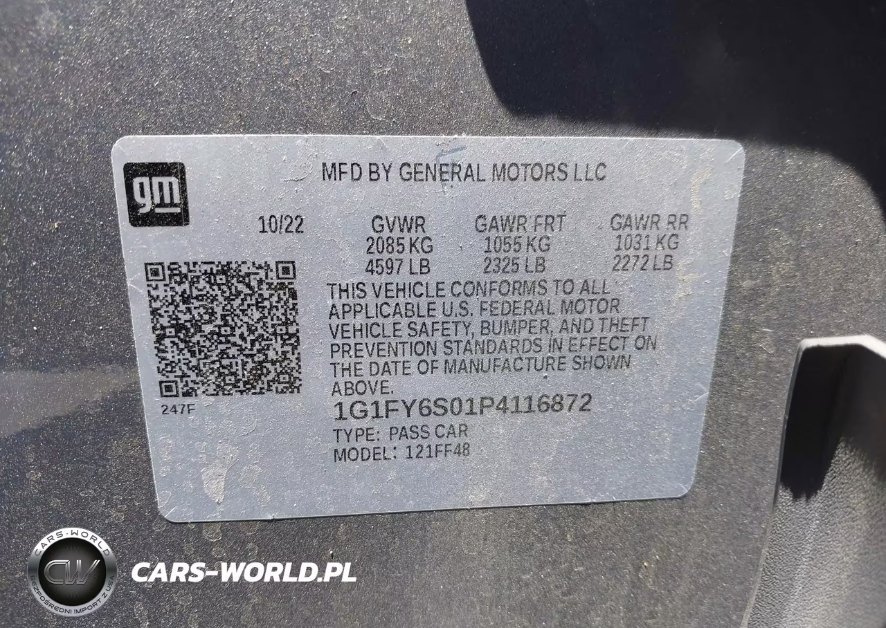 2023 Chevrolet Bolt Euv Fwd Lt VIN:1G1FY6S01P4116872 - 8