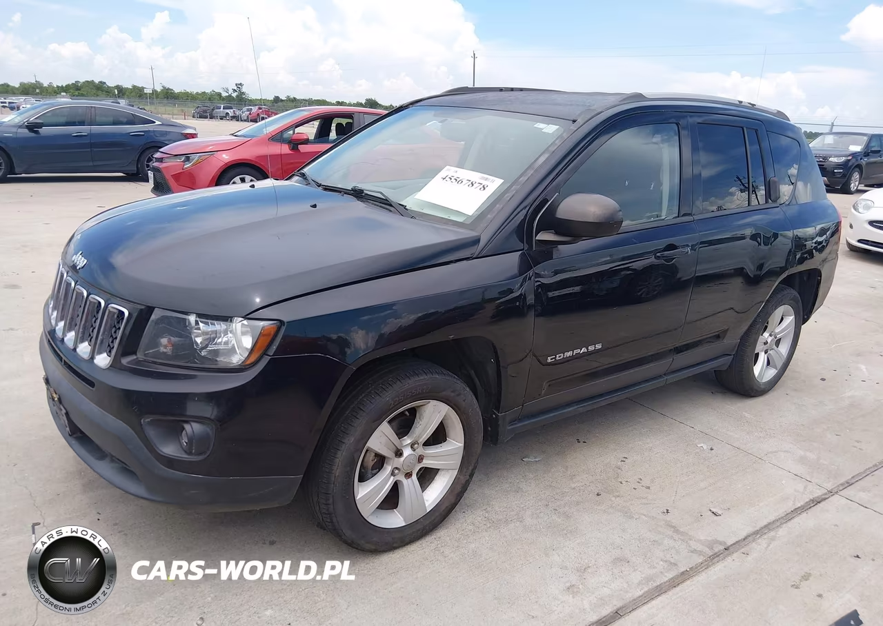 2017 Jeep Compass Sport VIN:1C4NJCBA4HD124044 - 2