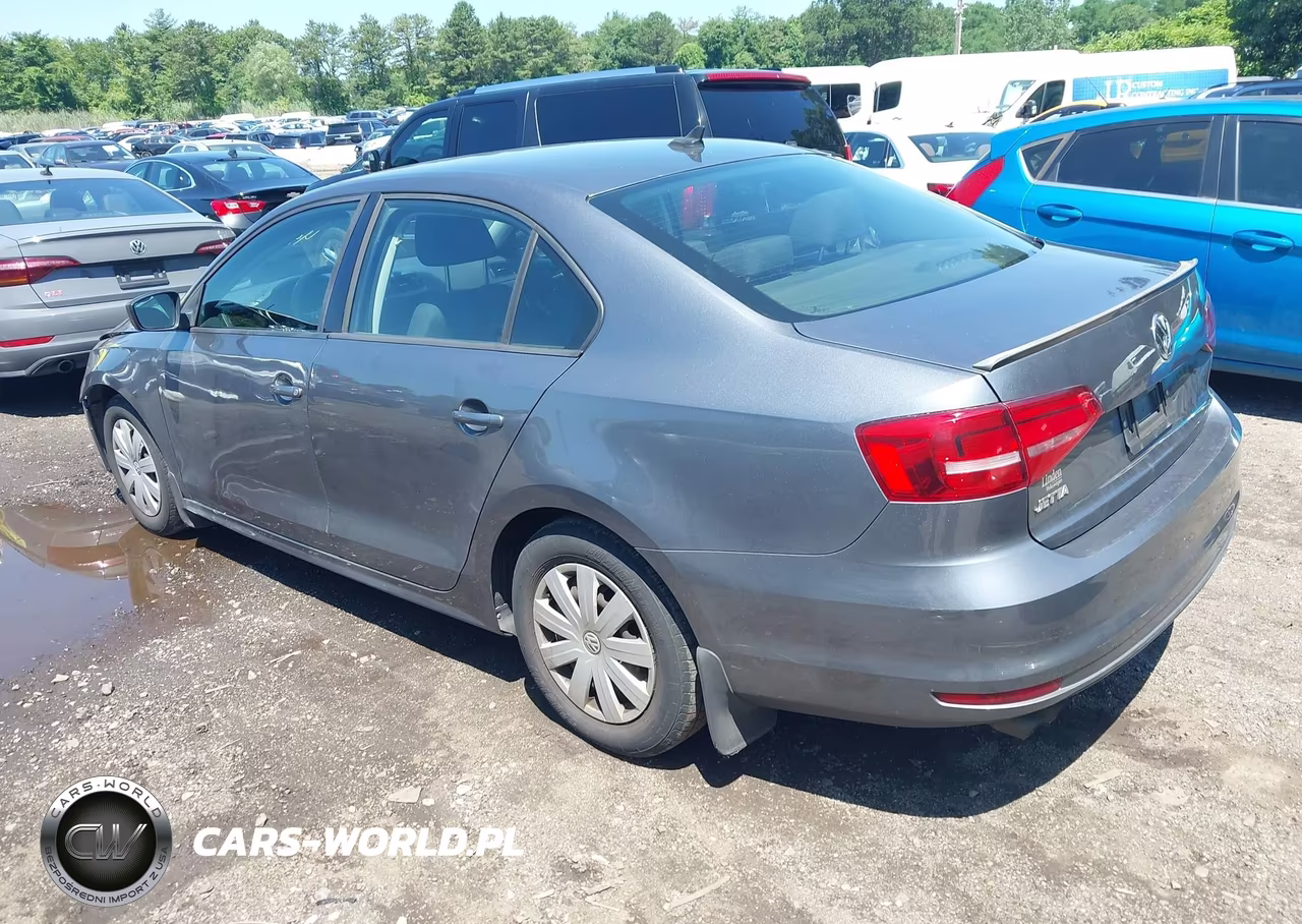 2015 Volkswagen Jetta 2.0L S VIN:3VW2K7AJ1FM336410 - 3