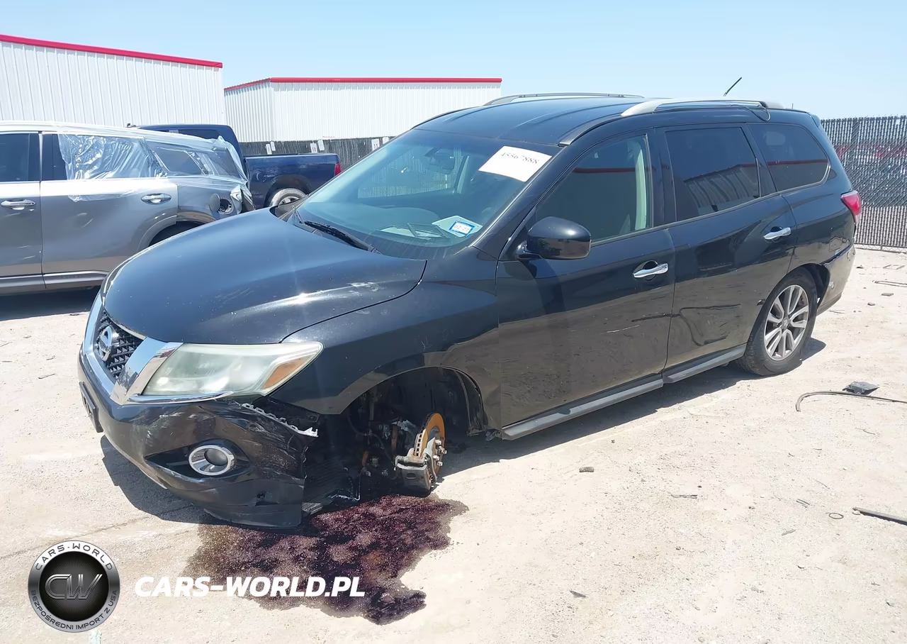 2015 Nissan Pathfinder Platinum-S-Sl-Sv VIN:5N1AR2MN1FC620693 - 2