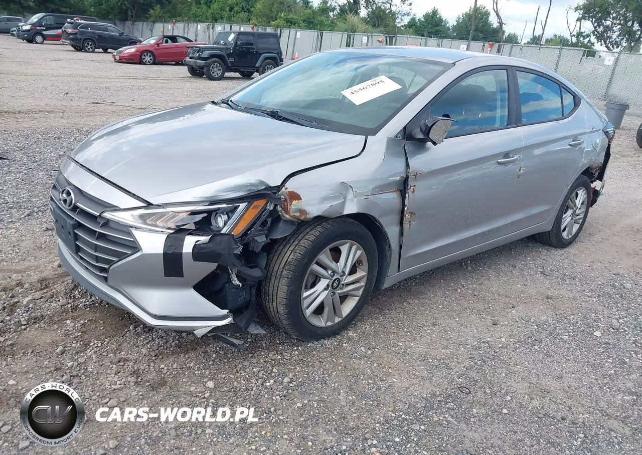 2020 Hyundai Elantra Sel VIN:5NPD84LF4LH555901 - 2