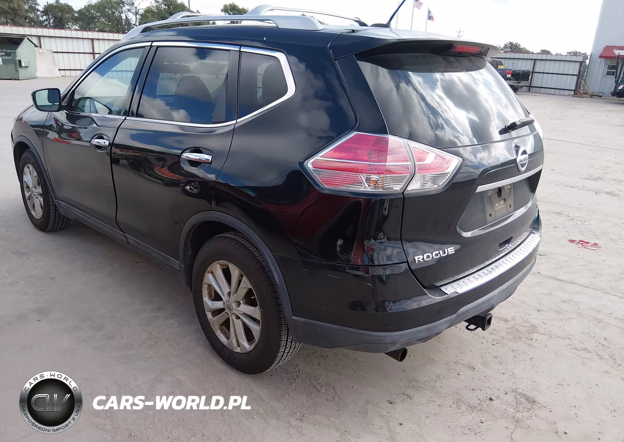 2014 Nissan Rogue S-Sl-Sv VIN:5N1AT2MTXEC791442 - 3
