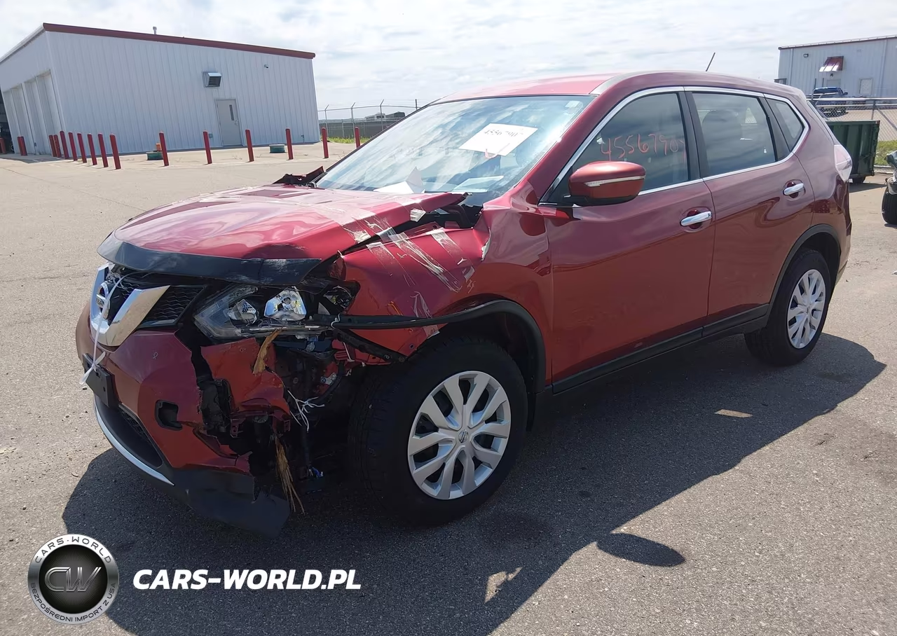 2015 Nissan Rogue S VIN:KNMAT2MV5FP589575 - 2