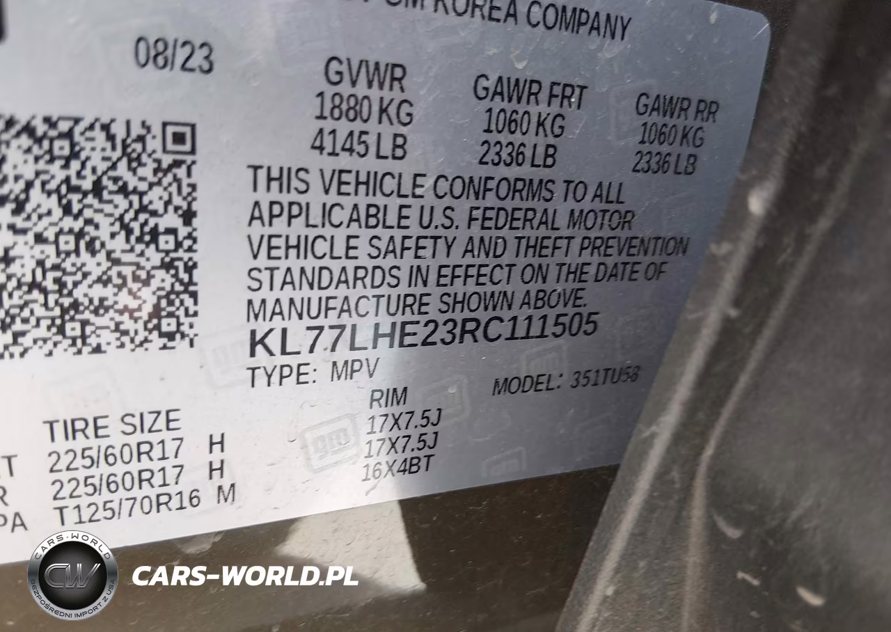 2024 Chevrolet Trax Fwd Lt VIN:KL77LHE23RC111505 - 9