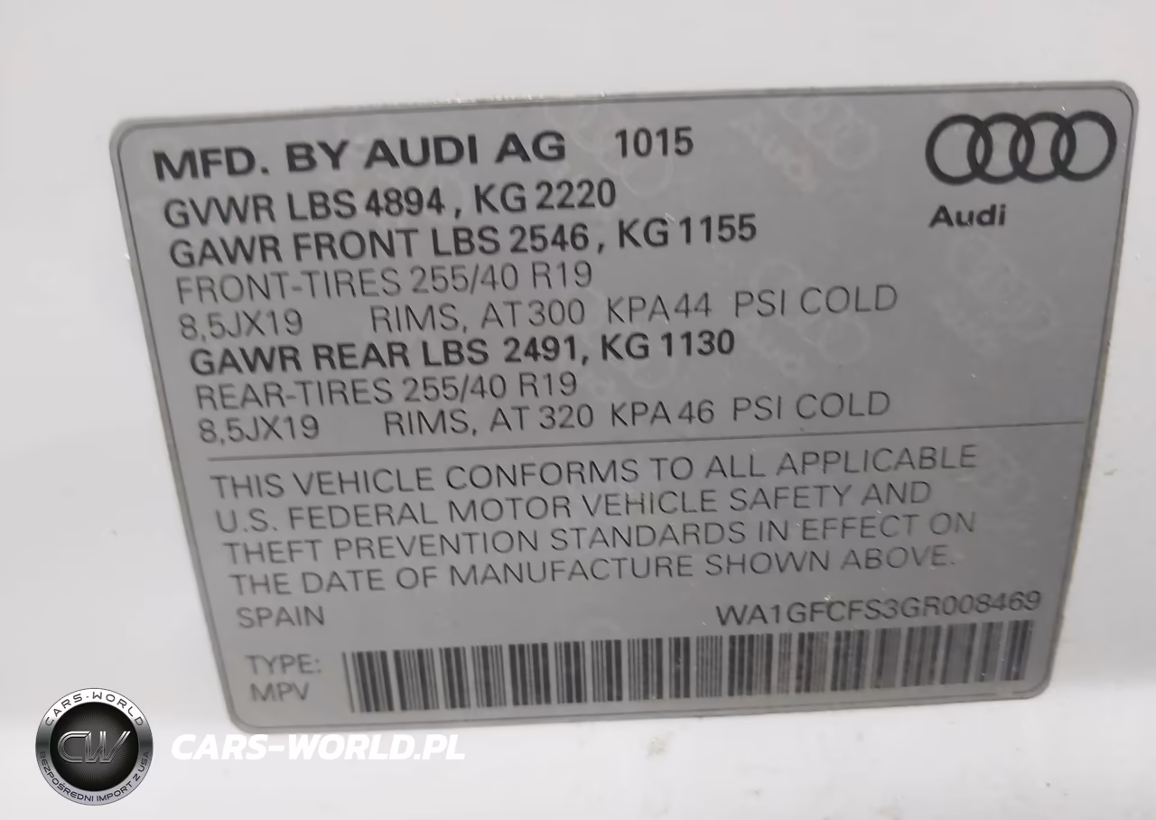 2016 Audi Q3 2.0T Premium Plus VIN:WA1GFCFS3GR008469 - 9
