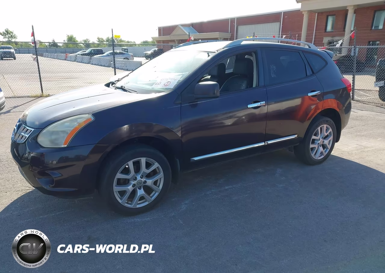 2011 Nissan Rogue Sv VIN:JN8AS5MT8BW185144 - 2