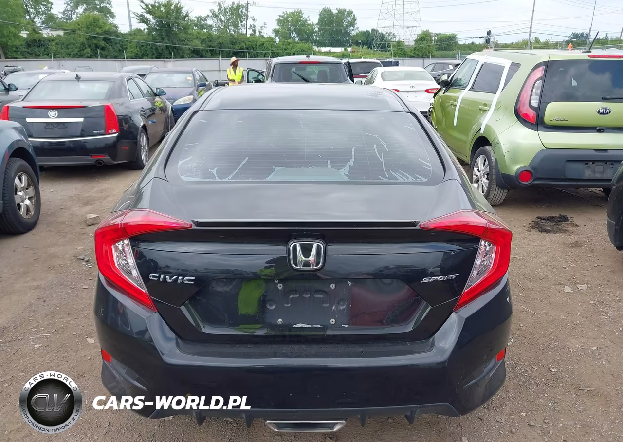2020 Honda Civic Sport VIN:2HGFC2F86LH590250 - 15