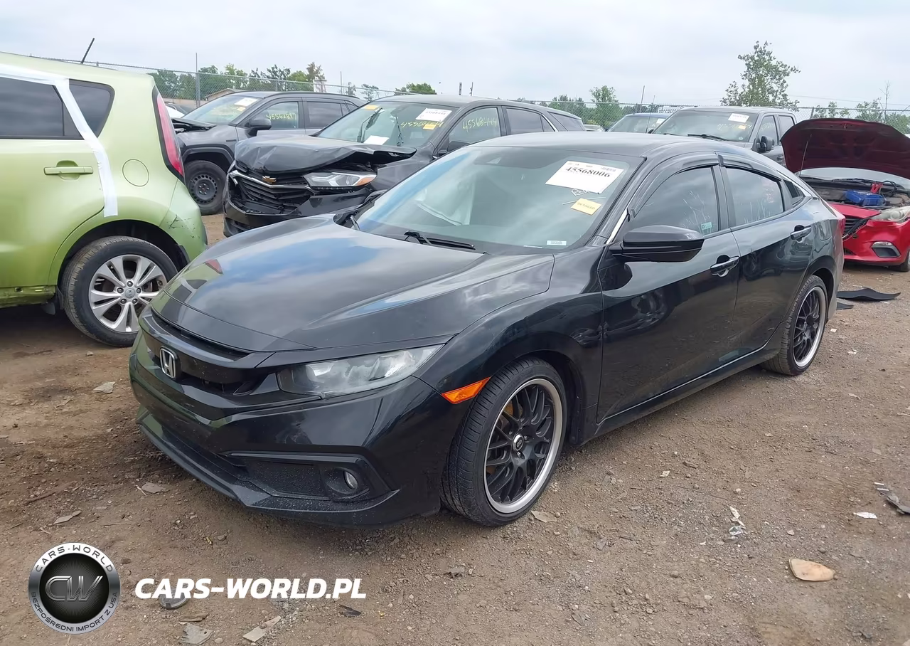 2020 Honda Civic Sport VIN:2HGFC2F86LH590250 - 2