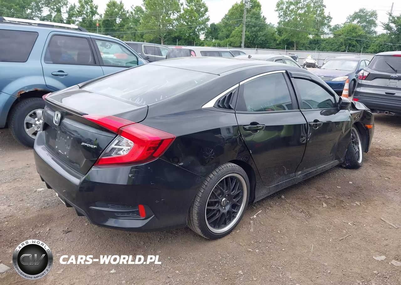 2020 Honda Civic Sport VIN:2HGFC2F86LH590250 - 4