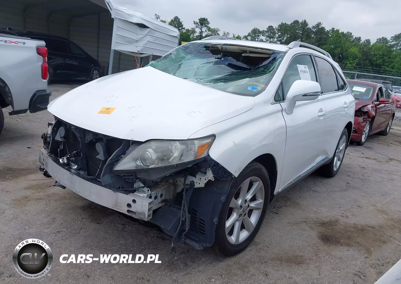 2010 Lexus Rx 350 VIN:2T2ZK1BA5AC016338 - 2