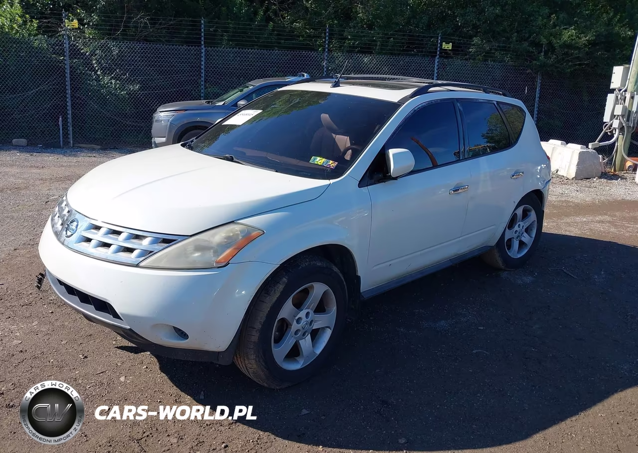 2005 Nissan Murano S VIN:JN8AZ08W35W440905 - 2