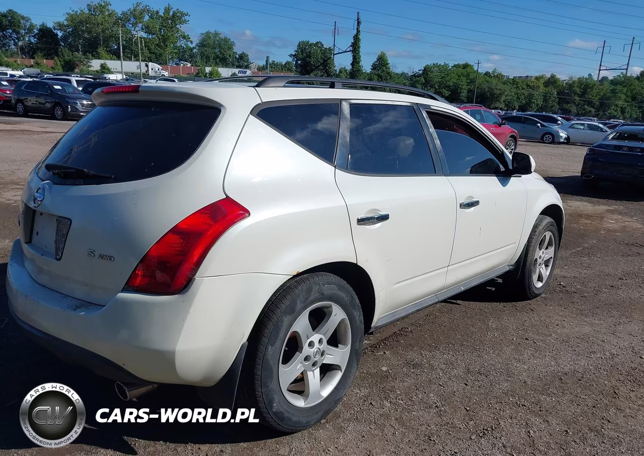 2005 Nissan Murano S VIN:JN8AZ08W35W440905 - 4