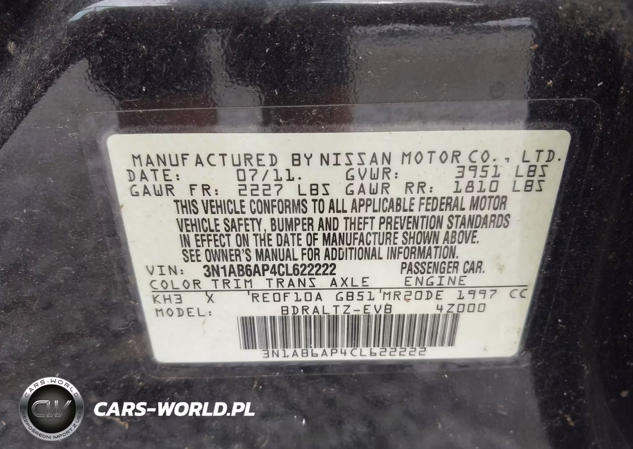 2012 Nissan Sentra 2.0 Sr VIN:3N1AB6AP4CL622222 - 9