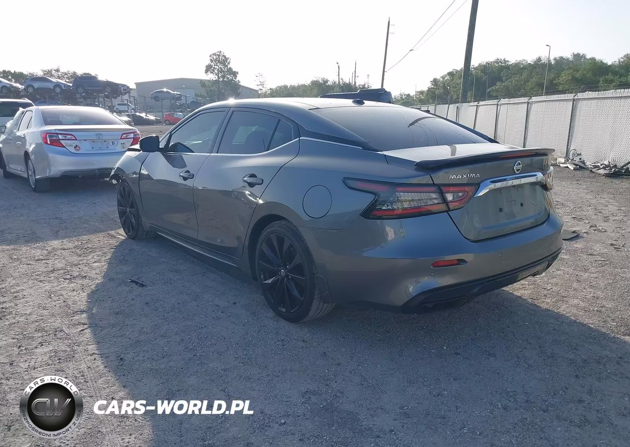 2020 Nissan Maxima Sr Xtronic Cvt VIN:1N4AA6EV3LC380923 - 3