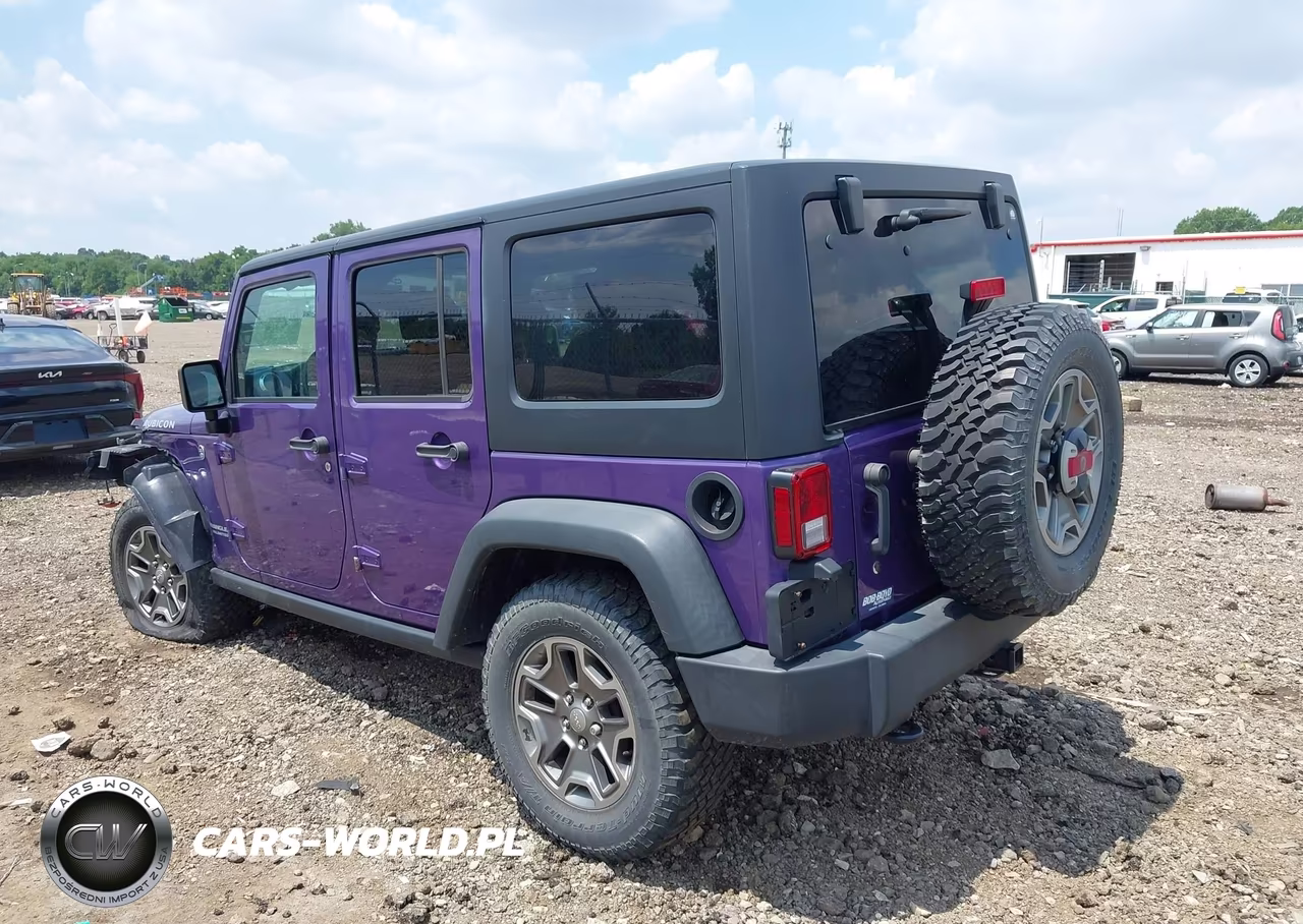 2017 Jeep Wrangler Unlimited Rubicon VIN:1C4BJWFGXHL673255 - 3