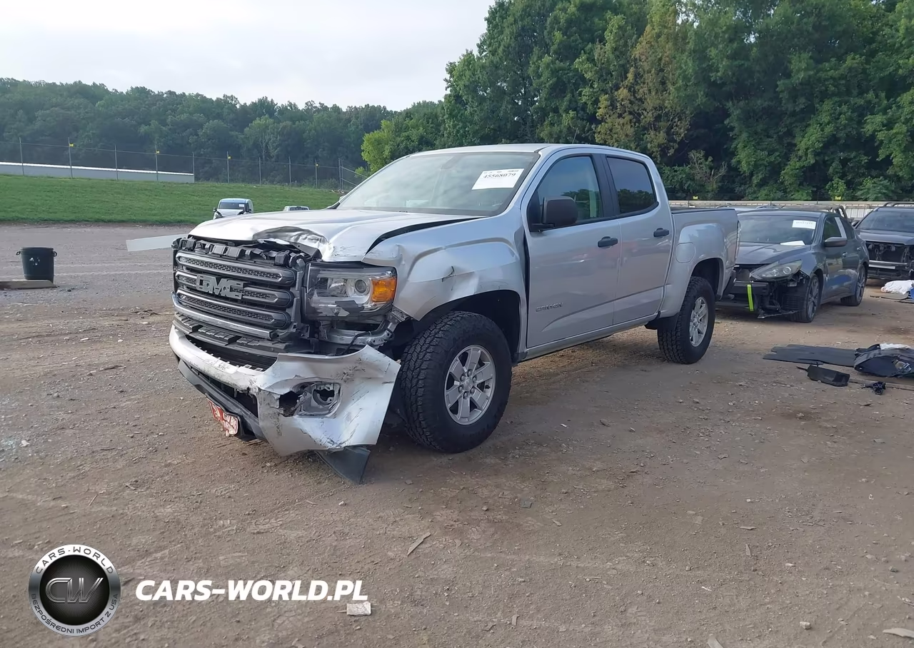 2016 GMC Canyon 2Wd VIN:1GTG5BEA7G1186363 - 2