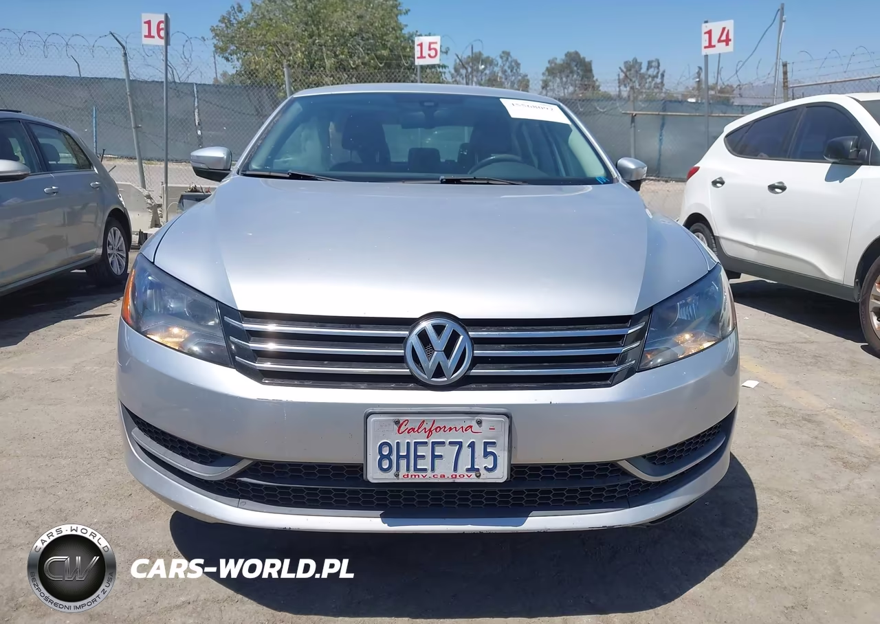 2013 Volkswagen Passat 2.5L Se VIN:1VWBH7A31DC066996 - 12