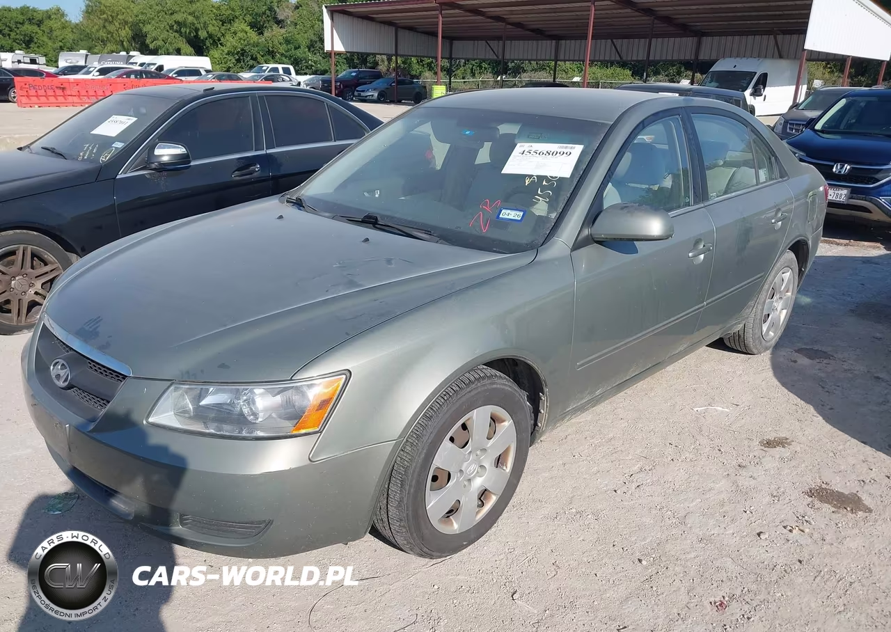2008 Hyundai Sonata Gls VIN:5NPET46C78H386937 - 2