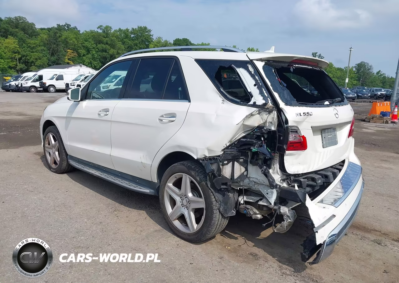 2014 Mercedes-Benz Ml 550 4Matic VIN:4JGDA7DB0EA350051 - 3