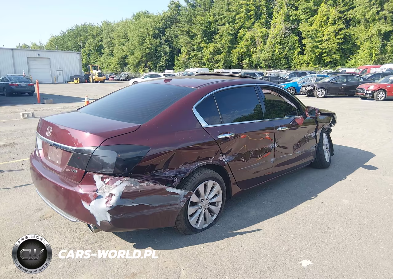 2015 Honda Accord Ex-L V-6 VIN:1HGCR3F87FA031994 - 4