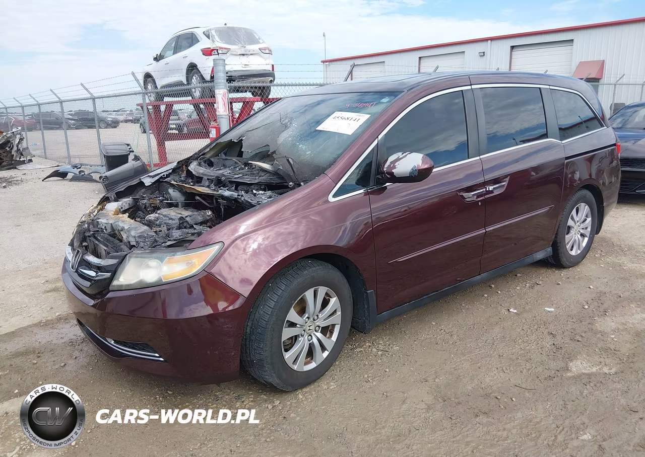 2014 Honda Odyssey Ex-L VIN:5FNRL5H64EB054432 - 2