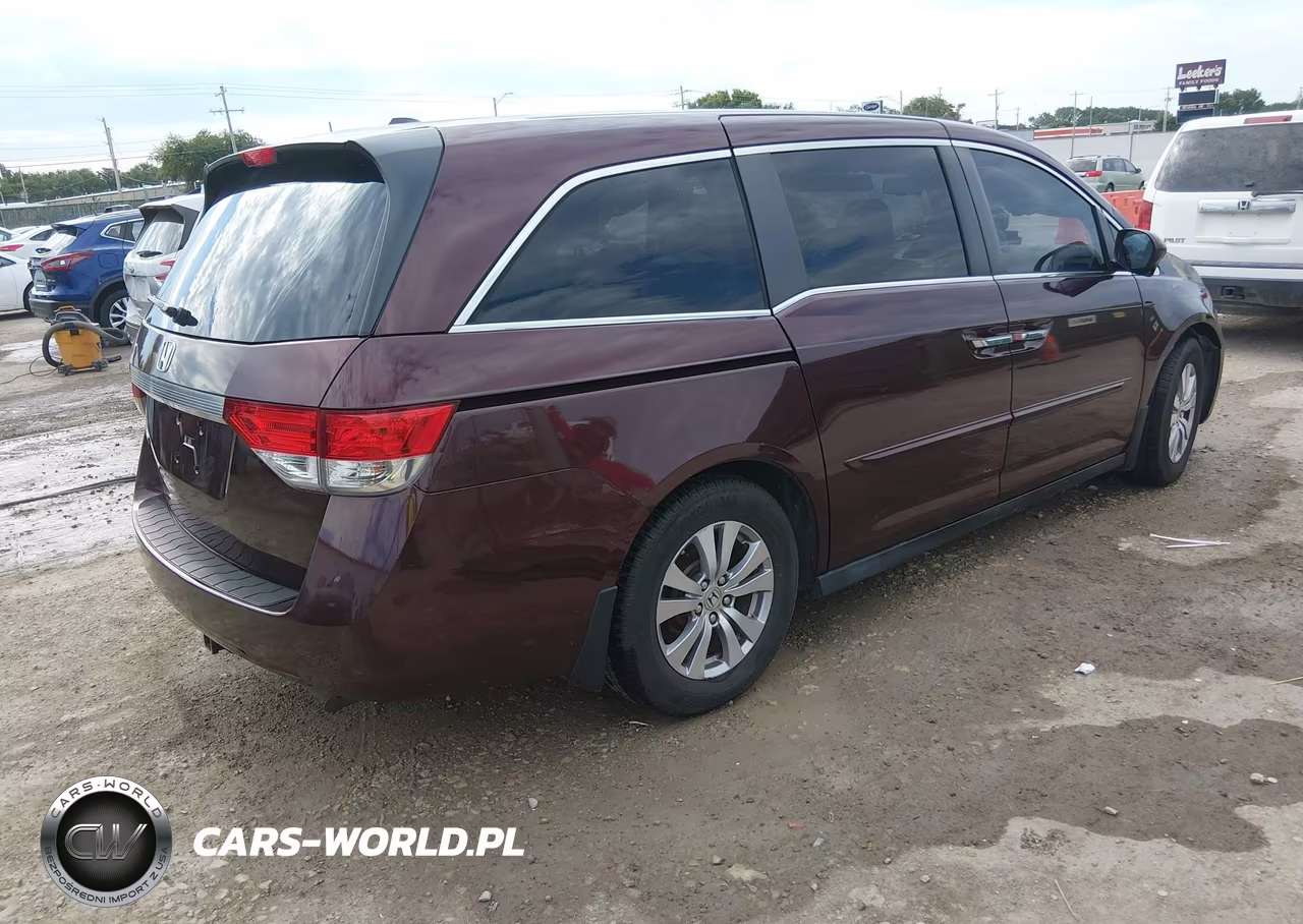 2014 Honda Odyssey Ex-L VIN:5FNRL5H64EB054432 - 4