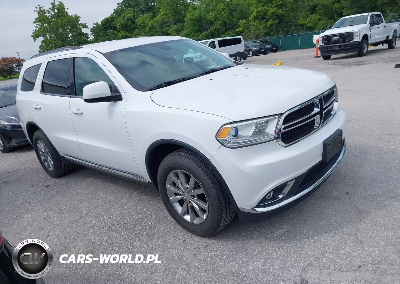 2017 Dodge Durango Sxt Awd