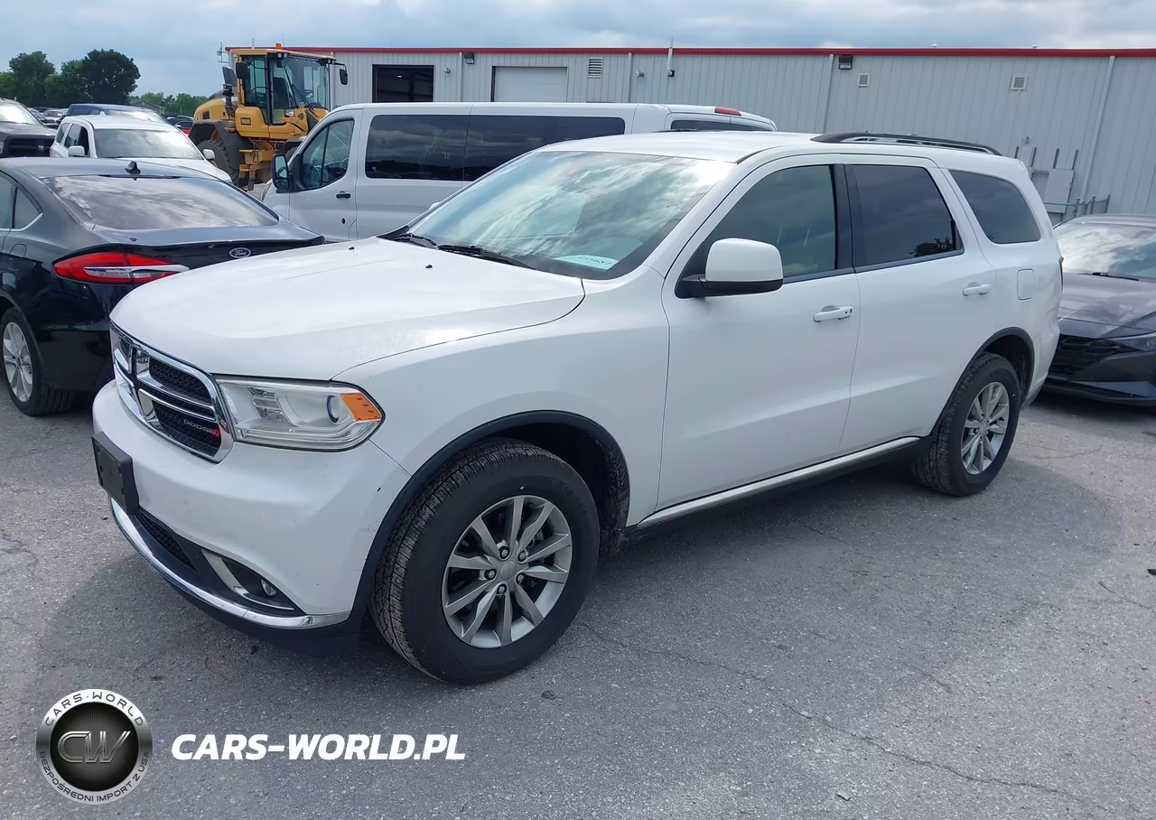 2017 Dodge Durango Sxt Awd VIN:1C4RDJAG7HC870156 - 2