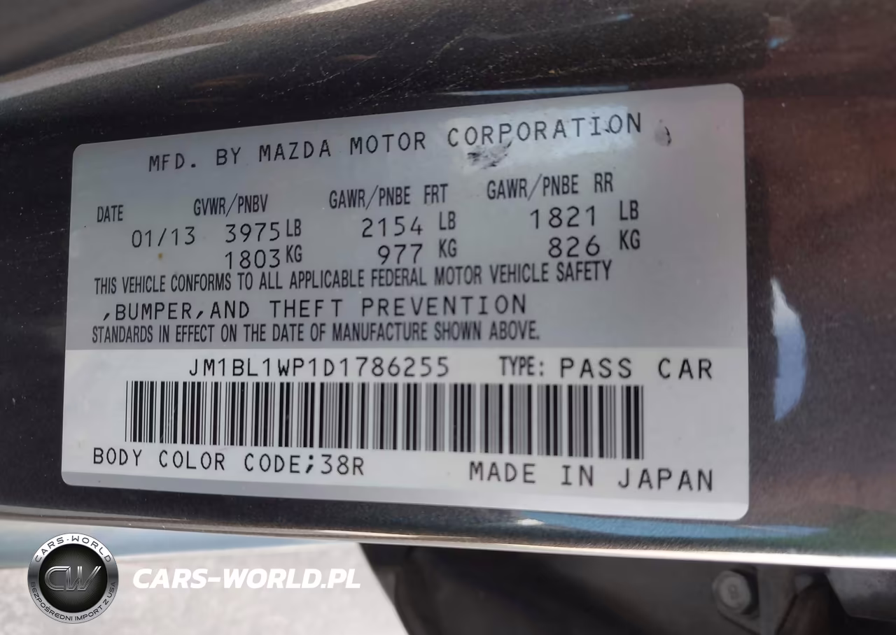 2013 Mazda Mazda3 I Grand Touring VIN:JM1BL1WP1D1786255 - 9