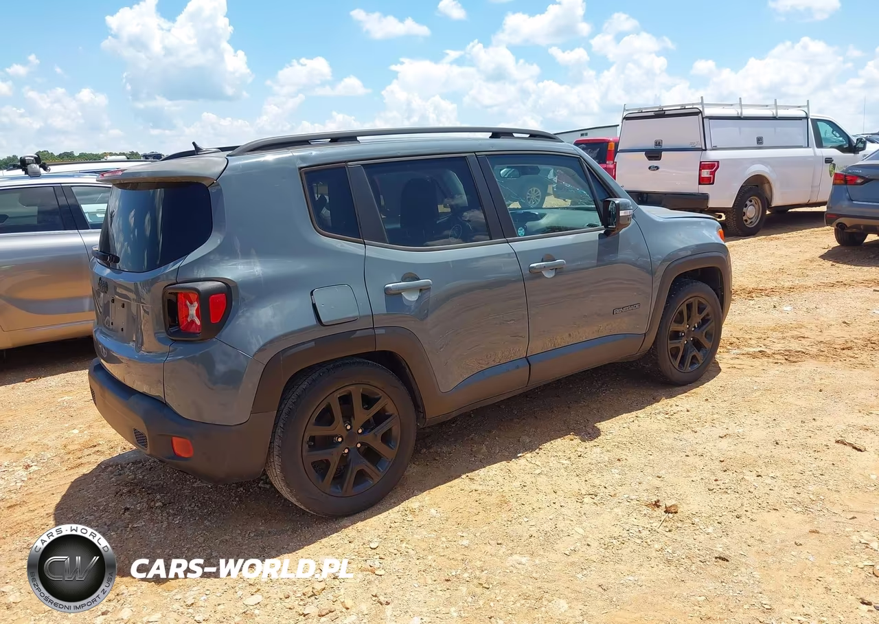 2017 Jeep Renegade Altitude Fwd VIN:ZACCJABB6HPF44507 - 4