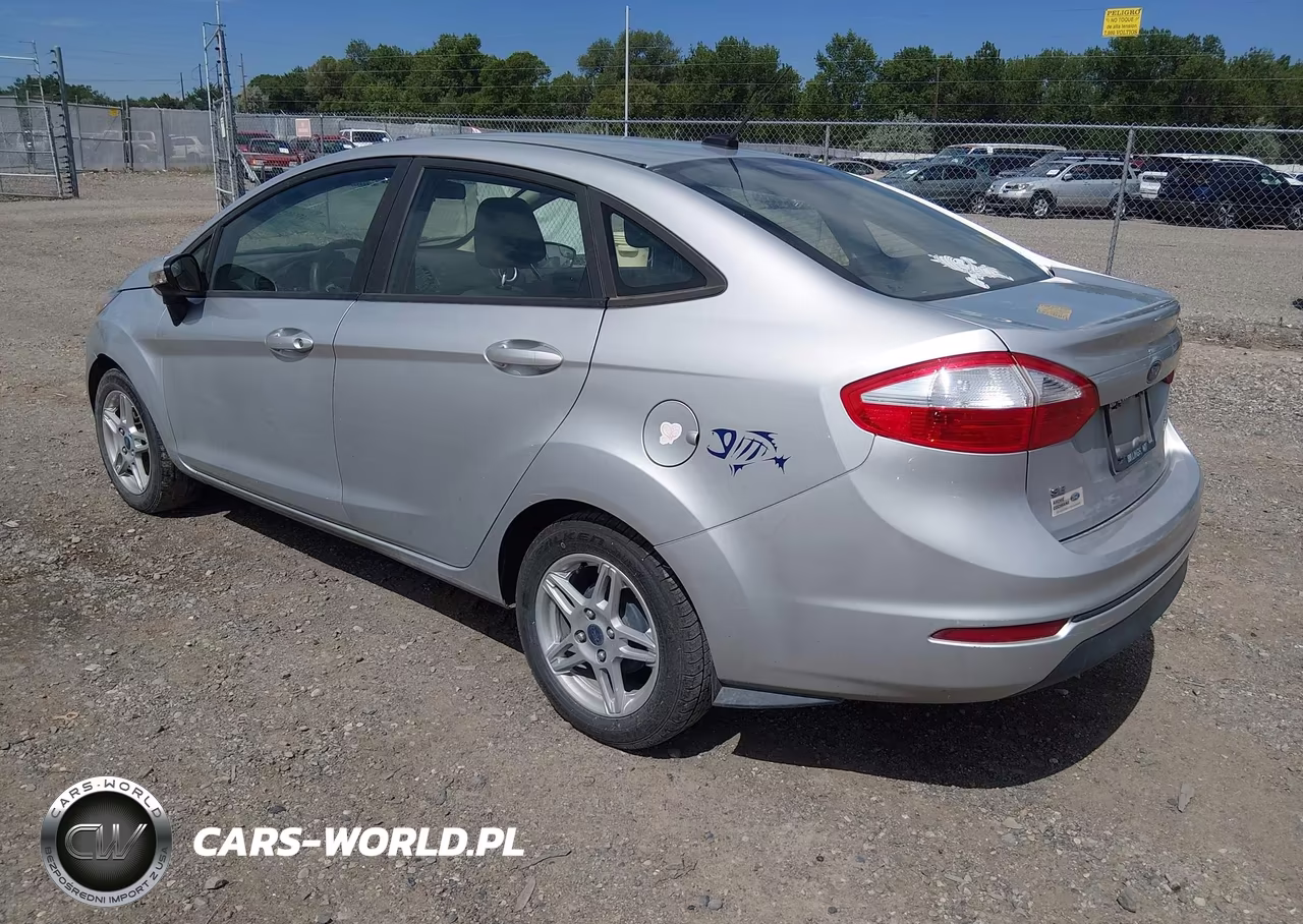 2019 Ford Fiesta Se VIN:3FADP4BJ8KM166220 - 3