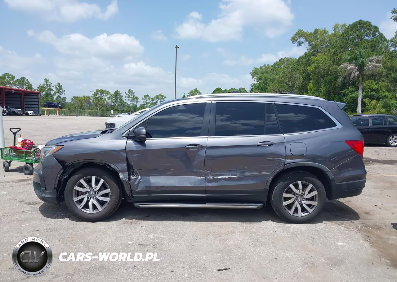 2020 Honda Pilot Awd Ex-L VIN:5FNYF6H52LB033477 - 14