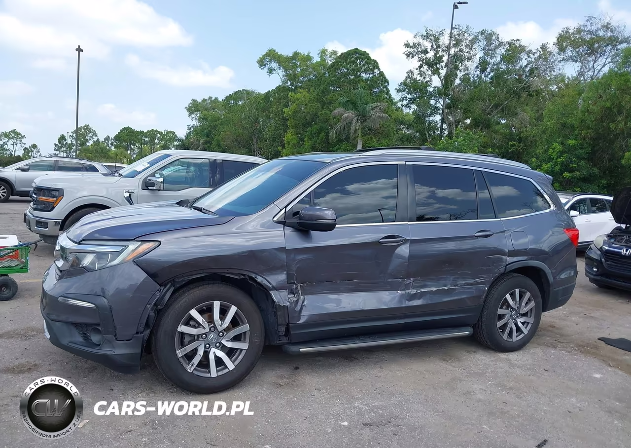 2020 Honda Pilot Awd Ex-L VIN:5FNYF6H52LB033477 - 6
