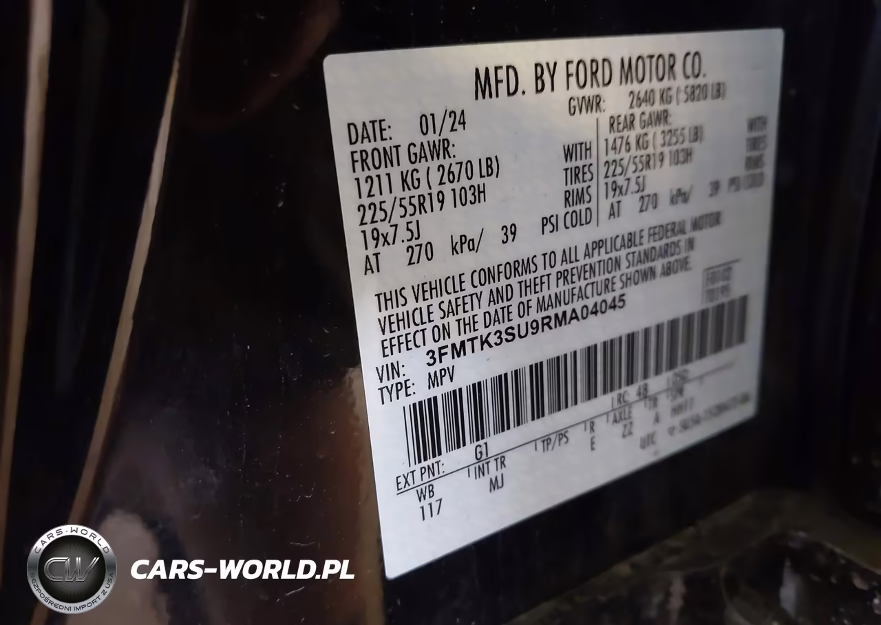 2024 Ford Mustang Mach-E Premium VIN:3FMTK3SU9RMA04045 - 9