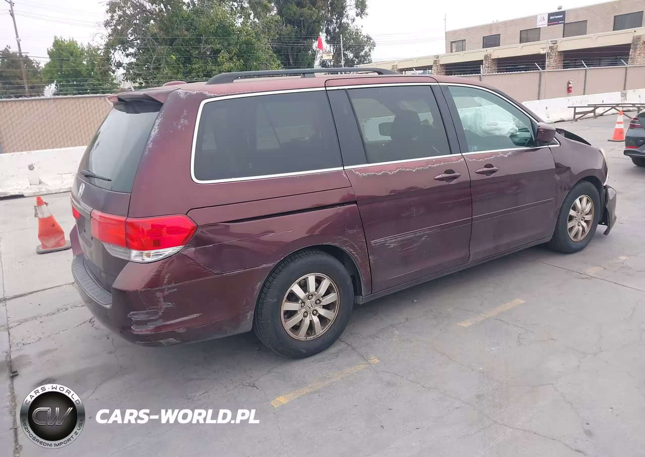 2009 Honda Odyssey Ex-L VIN:5FNRL38709B405131 - 4