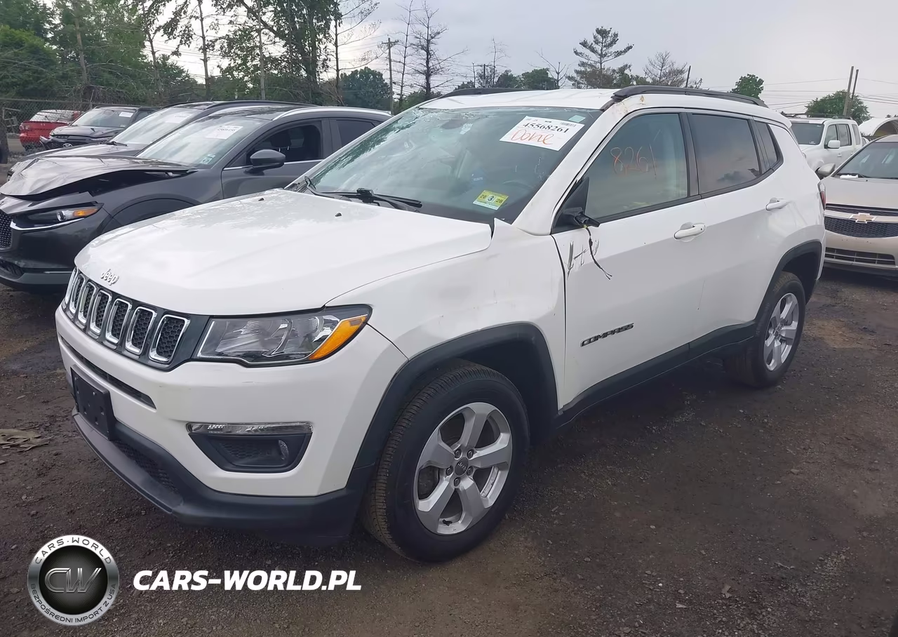 2021 Jeep Compass Latitude 4X4 VIN:3C4NJDBB9MT599000 - 2