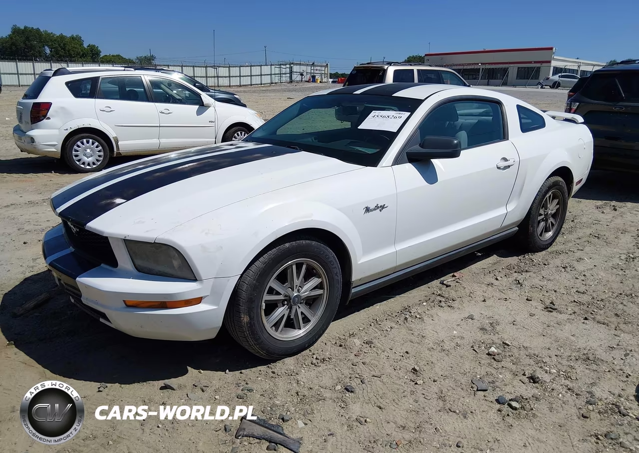 2005 Ford Mustang V6 Deluxe-V6 Premium VIN:1ZVFT80N955104506 - 2